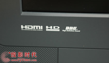 夏新LC-37HWTUP液晶電視外觀