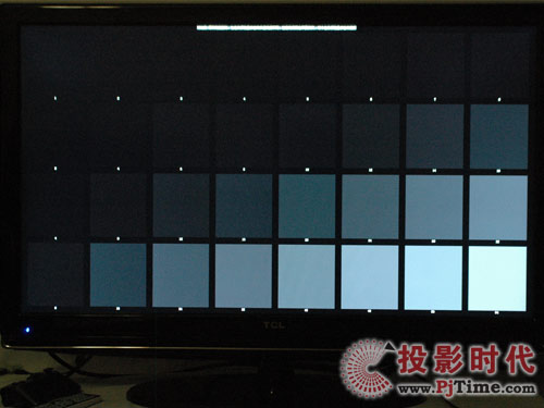 TCL自然藍(lán)光電視顯示性能測(cè)試