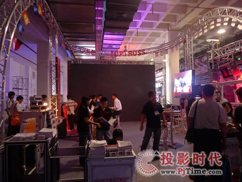 新美圖LED顯示屏亮相北京國(guó)際音響展
