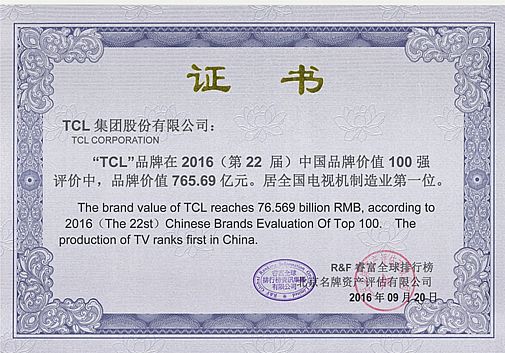 2016ЇƷƃrֵ100ҕ TCLBm(x)11Ӳ֮