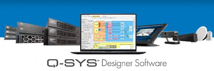 Q-SYS Designer9.8汾