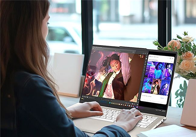 �Pӛ���p�������]YOGA Air 14 Aura AI Ԫ������AI�������W(xu��)���w�(y��n)